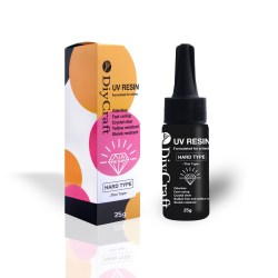 Υγρό γυαλί - Ρητίνη UV Hard type (Σκληρή) 25ml