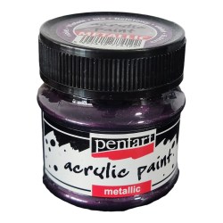 Metallic Paint 50ml Pentart  - Violet