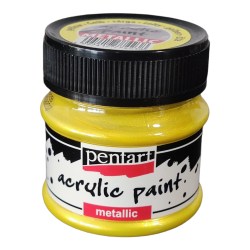 Metallic Paint 50ml Pentart  - Yellow