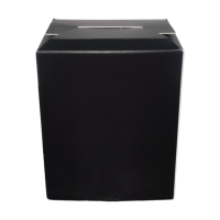 Χάρτινο κουτί για ποτήρι κεριού - Χρώμα Μαύρο